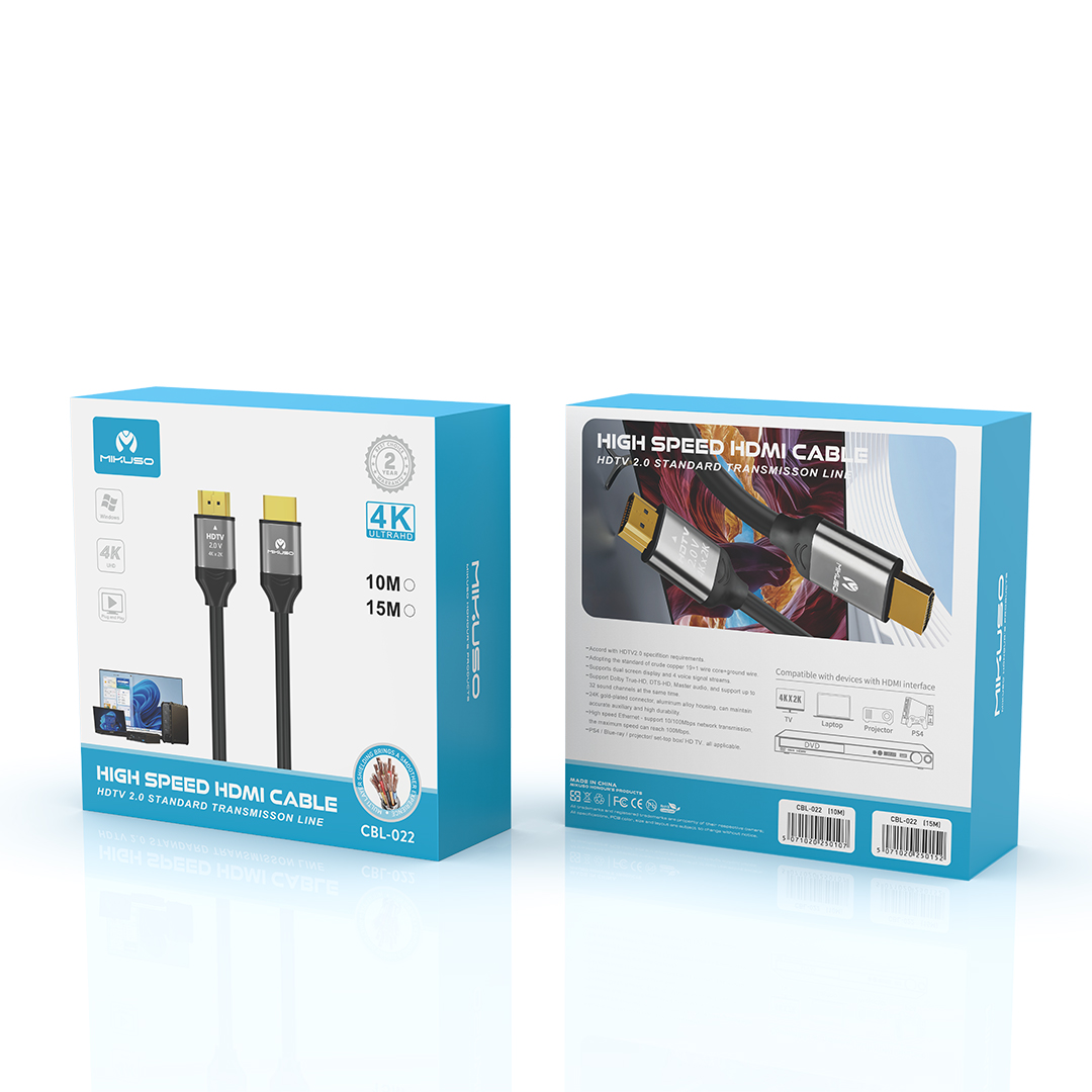 MIKUSO CBL-022 HDMI Cable (10M)