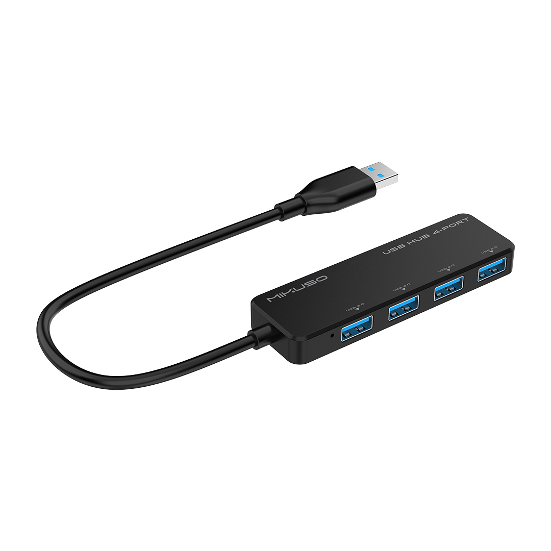 MIKUSO USB HUB-010 2.0 30CM BLACK - Image 2