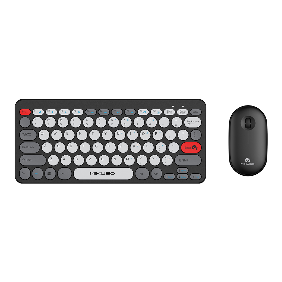 MIKUSO KB-C027 MINI WIRELESS KEYBOARD MOUSE COMBO