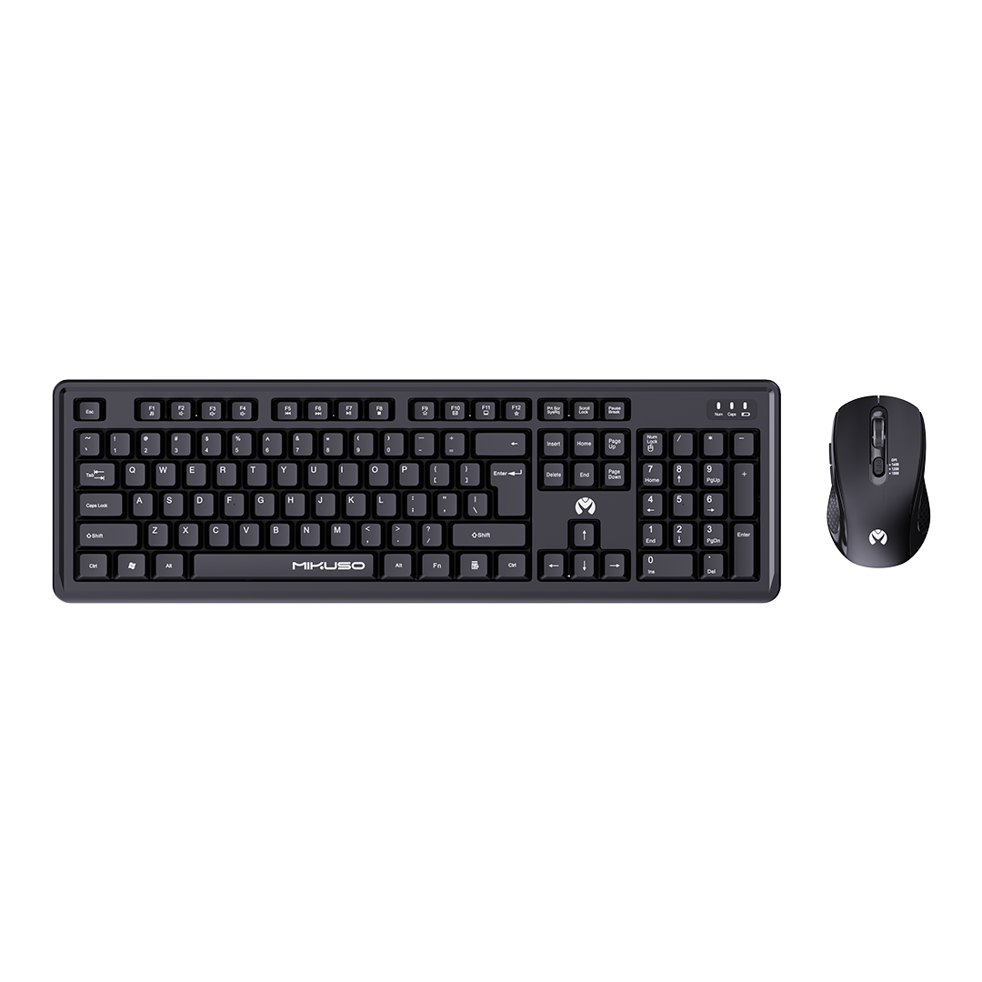 MIKUSO KB-C028 WIRELESS KEYBOARD MOUSE COMBO