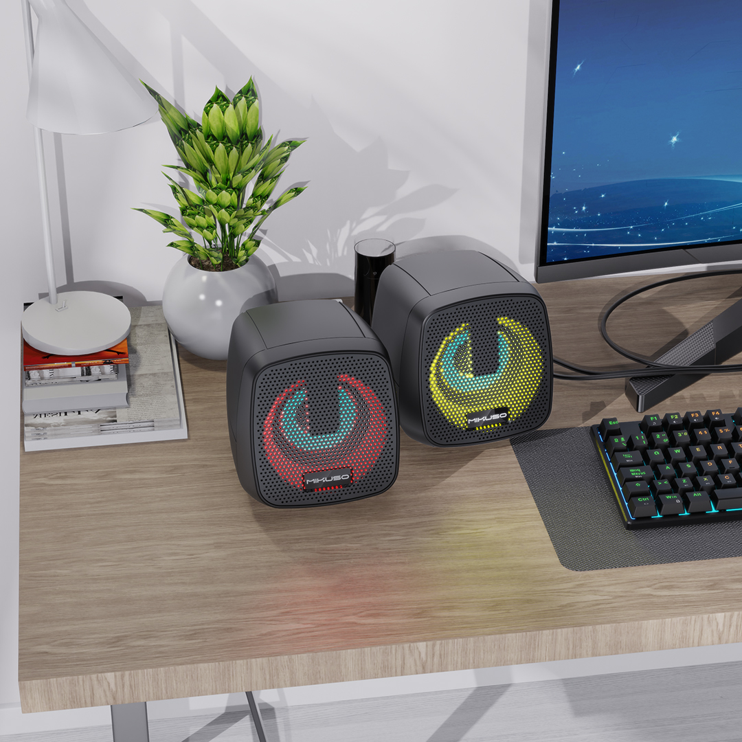 MIKUSO MS-062 RGB GAMING DESKTOP SPEAKER - Image 3