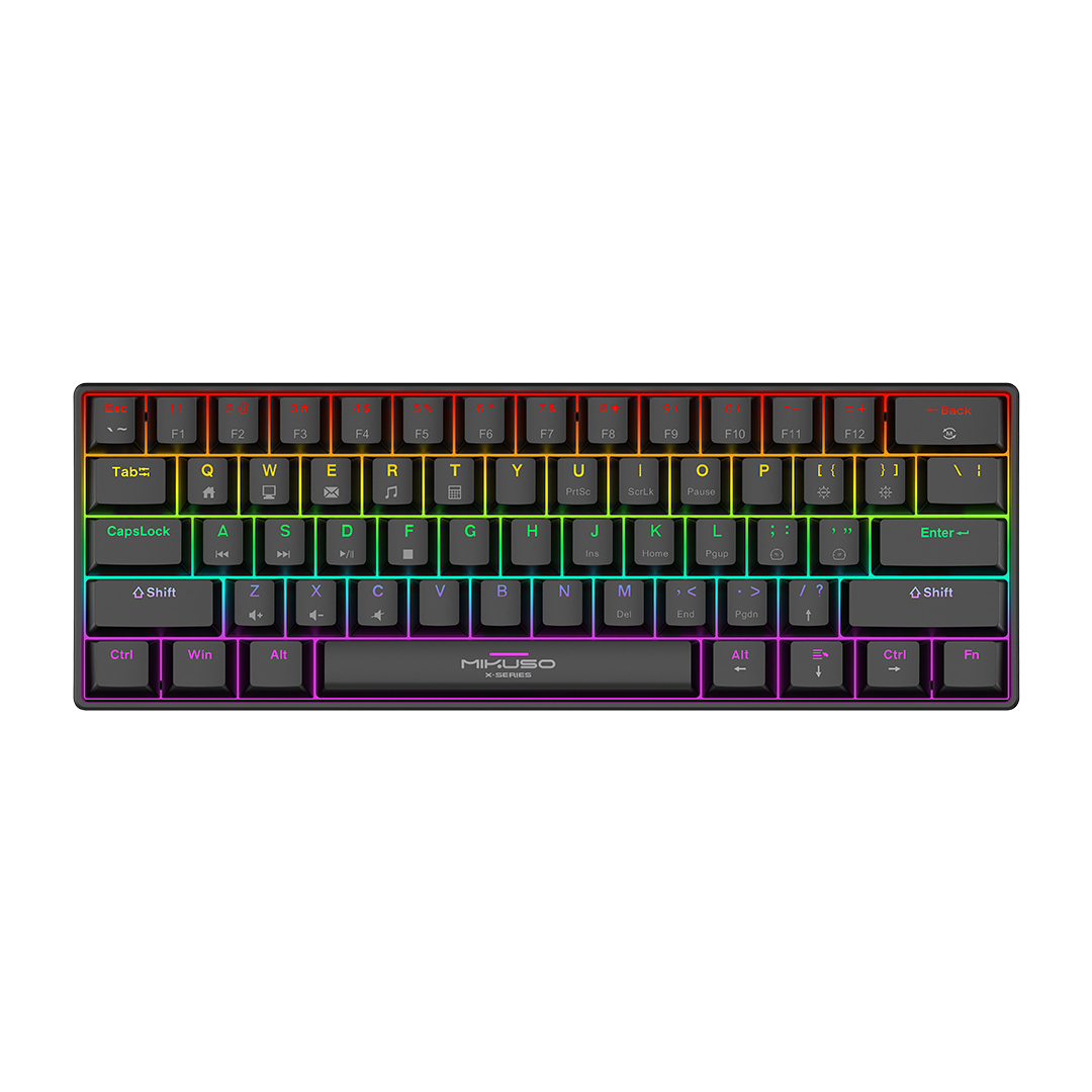 MIKUSO XK-61 RGB GAMING MECHNICAL KEYBAORD
