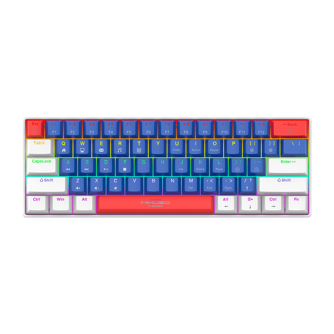 MIKUSO XK-61 RGB GAMING MECHNICAL KEYBAORD - Image 2