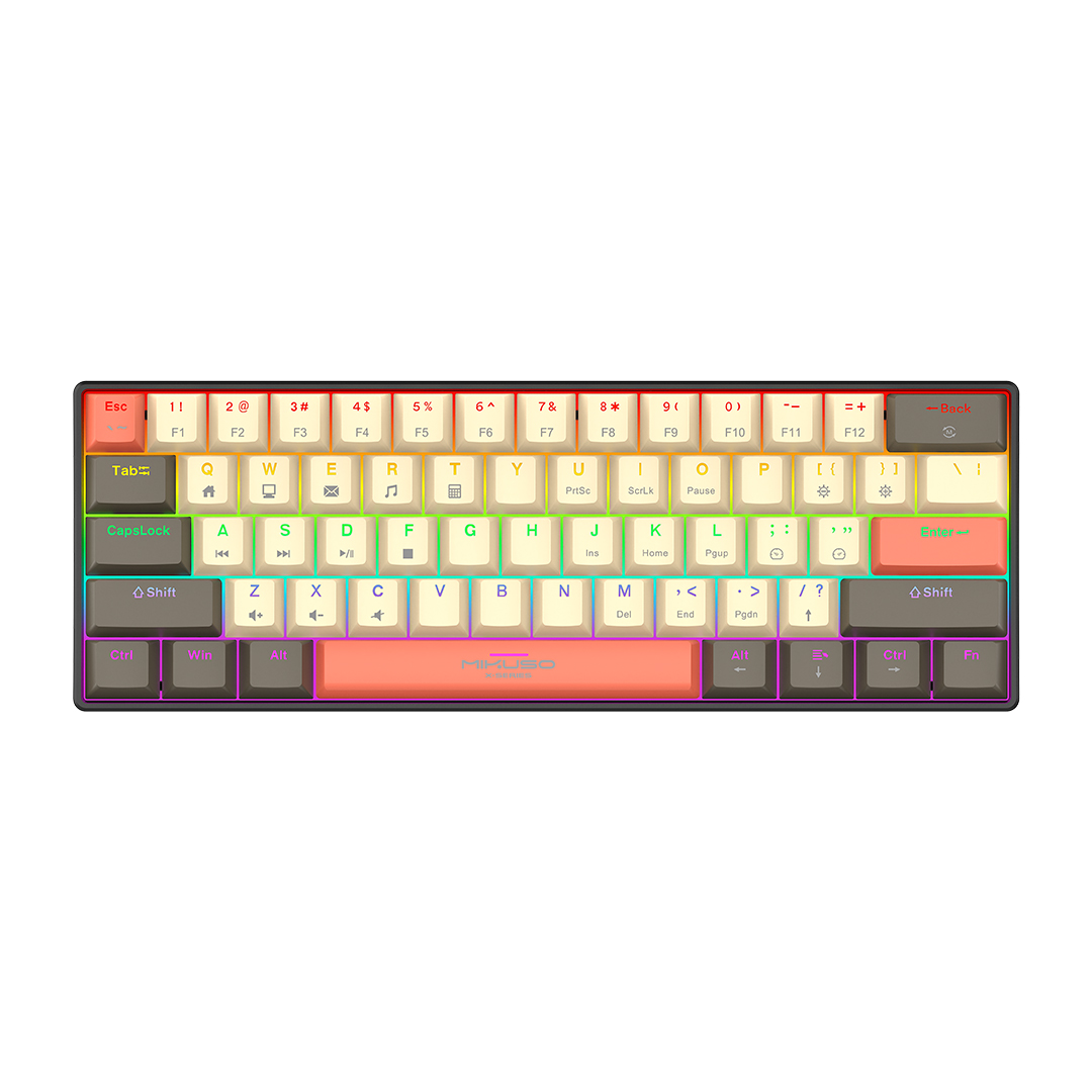 MIKUSO XK-61 RGB GAMING MECHNICAL KEYBAORD - Image 3